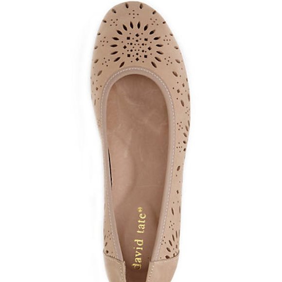 David Tate NEW Proud Perf Nubuck Leather Comfort Pumps Women's 10N Shoes SlipOn - Picture 3 of 13